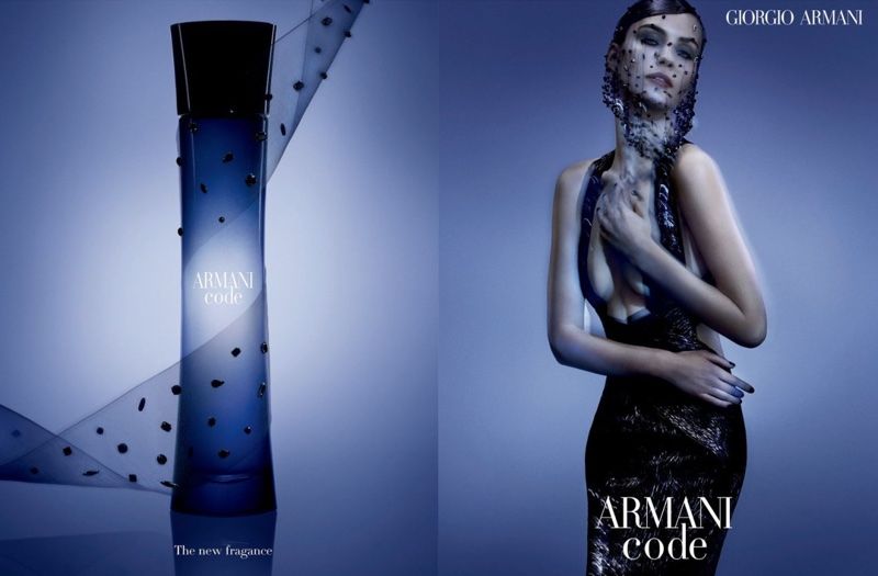 Armani Code for Women - Giorgio Armani - for women - 2006  2016 commercial manken new bootle.jpg