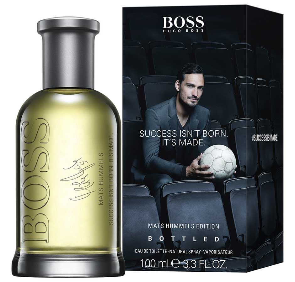 Boss Bottled Hugo Boss for men Mats Hummen Edition afiş poster reklam commercial.jpg