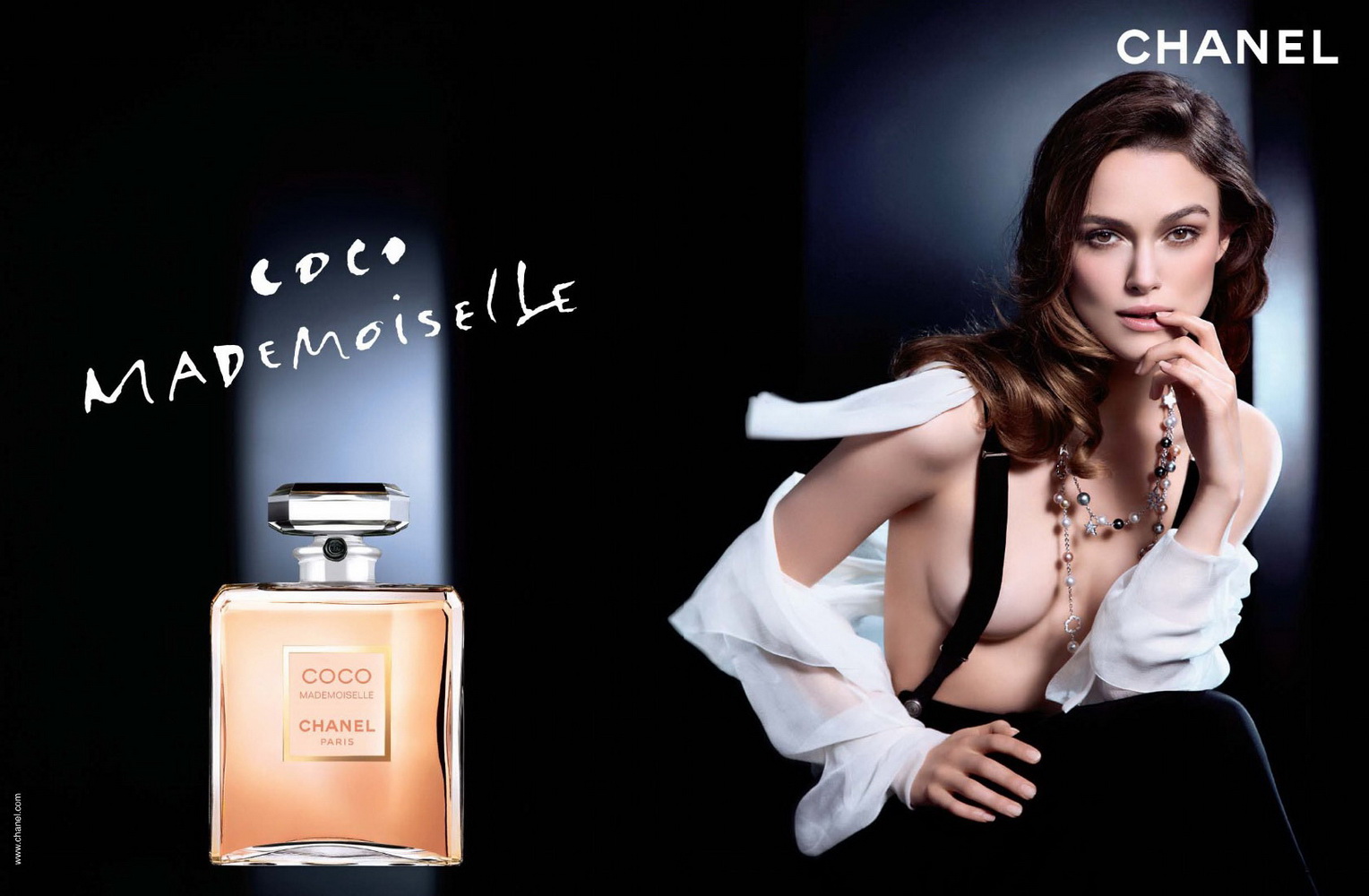 Chanel-Coco-Mademoiselle-Parfum reklam afişi Keira Knightley manken commercial.jpg
