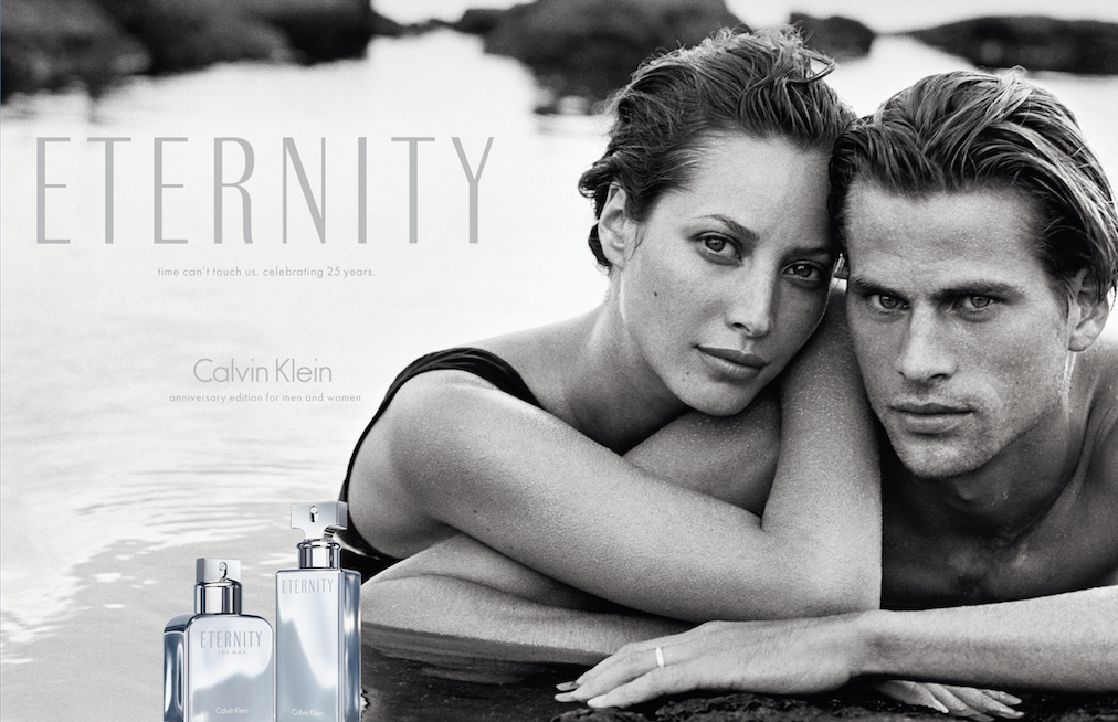 Eternity For Men Calvin Klein for men poster iki erkek ve kadın manken 2.png
