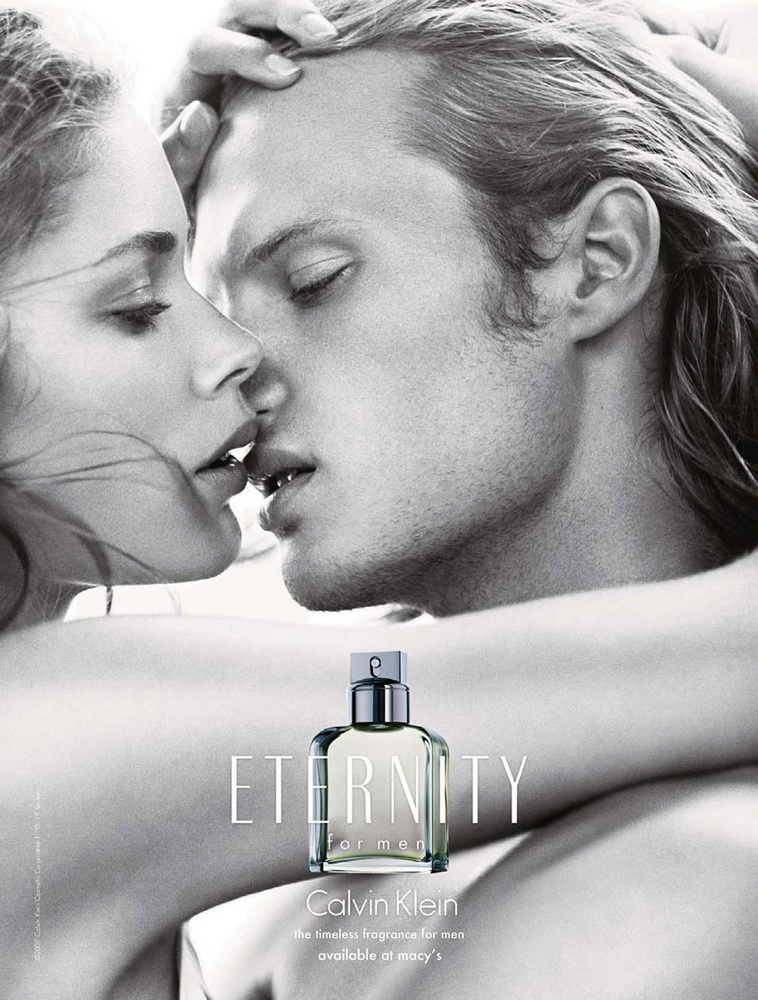 Eternity For Men Calvin Klein for men poster iki erkek ve kadın manken .jpg