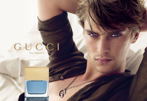 Gucci - pour Homme II commercial reklam afişi menken mavi göz.jpg