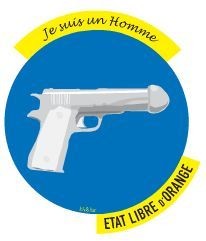 Je Suis un Homme Etat Libre d'Orange for men silah ucu erkeklik organına benzetilmiş o.13566.jpg