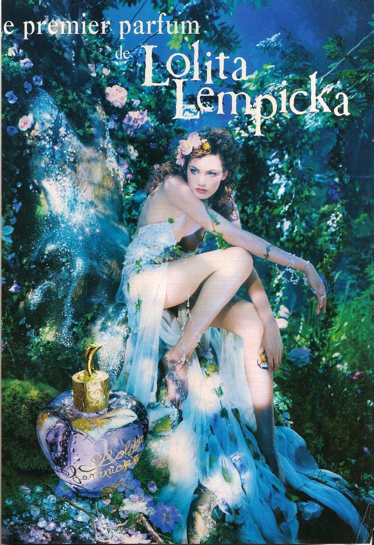 Lolita Lempicka Lolita Lempicka for women afiş poster manken.jpg