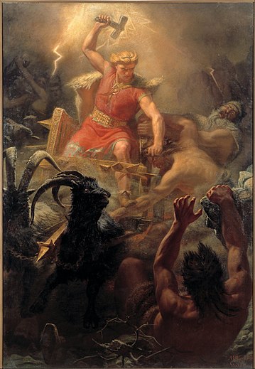 Mårten_Eskil_Winge_-_Tor's_Fight_with_the_Giants_-_Google_Art_Project Thor devlere karşı savaşı.jpg