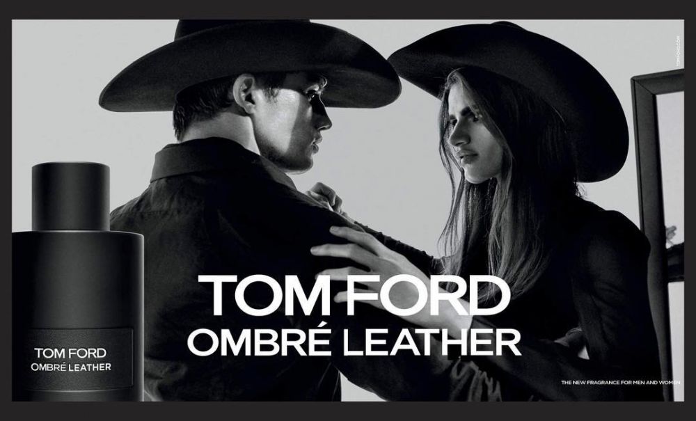 Ombré Leather (2018) Tom Ford for women and men kovboy bayan erkek reklam afişi şişe.jpg