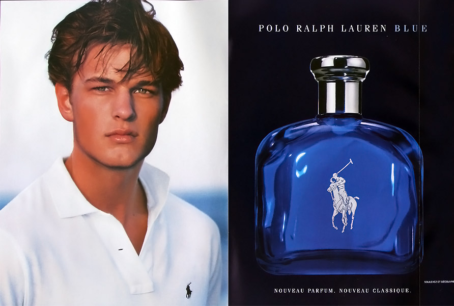 Polo Blue Ralph Lauren for men eski antika reklam afiş poster erkek manken net.jpg