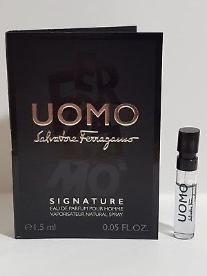Uomo Salvatore Ferragamo Signature Salvatore Ferragamo for men sample parfüm sıvı rengi aç...jpg