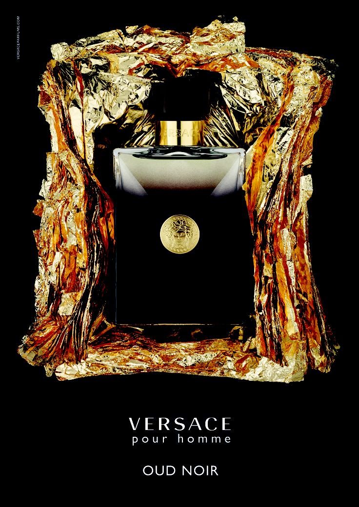 Versace Pour Homme Oud Noir Versace for men commercial reklam afiş poster.jpg