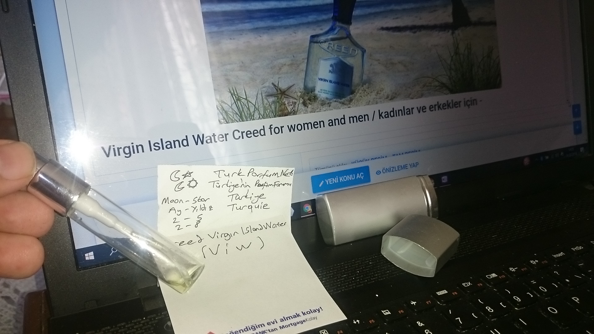 Virgin Island Water Creed for women and men baykalbul dekant şişesi özel DSC_1605.JPG