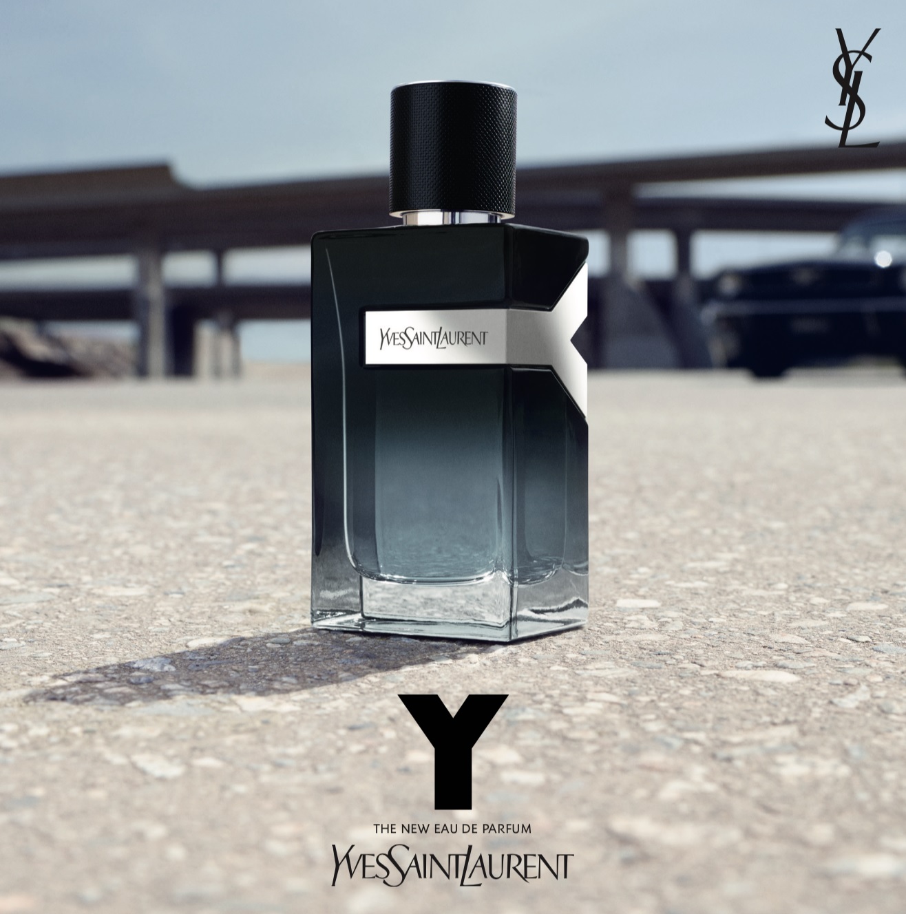 Y Eau de Parfum Yves Saint Laurent for men şişe commercila poster o.55671.jpg